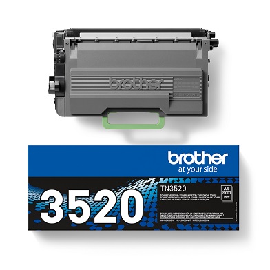Brother TN3520 TN-3520 Ultra High Yield Black Toner Cartridge (20,000 Pages)
