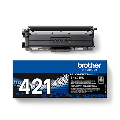 Brother TN421BK TN-421BK Black Toner Cartridge (3,000 Pages)