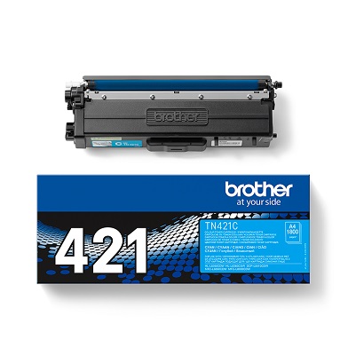 Brother TN421C Cyan TN-421C Toner Cartridge (1,800 Pages)