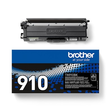 Brother TN910BK TN-910BK Black Toner Cartridge (9,000 Pages)