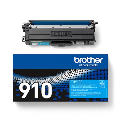 Brother TN910C TN-910C Cyan Toner Cartridge (9,000 Pages)