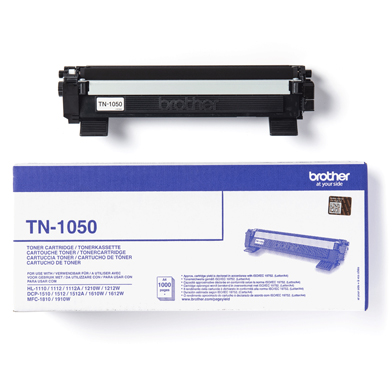 Brother TN1050 TN-1050 Black Toner Cartridge (1,000 Pages)