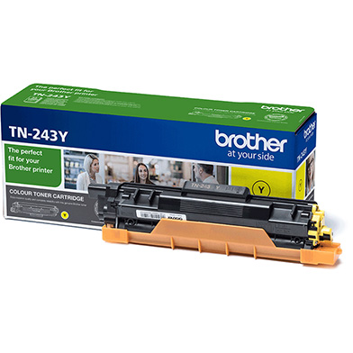 Brother TN243Y TN-243Y Yellow Toner Cartridge (1,000 Pages)