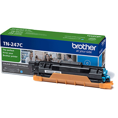 Brother TN247C TN-247C Cyan Toner Cartridge (2,300 Pages)
