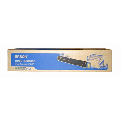 Epson C13S050195 Yellow Toner Cartridge (12,000 Pages)