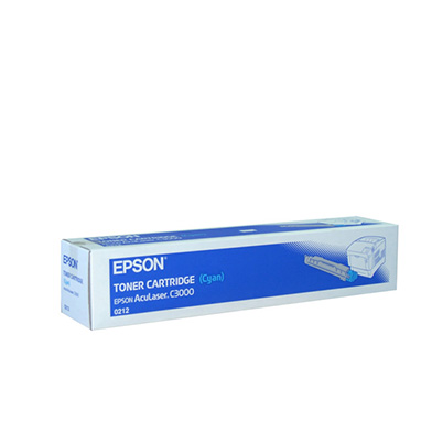 Epson C13S050212 Cyan Toner Cartridge (3,500 pages)