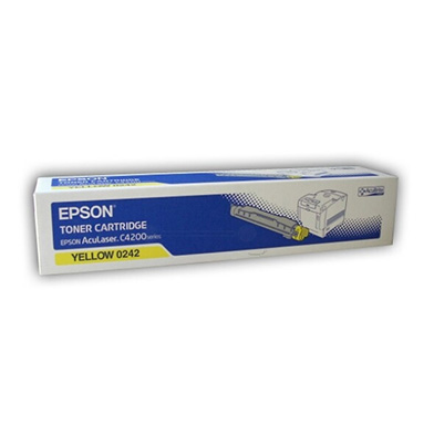 Epson C13S050242 Yellow Toner Cartridge (8,500 pages)