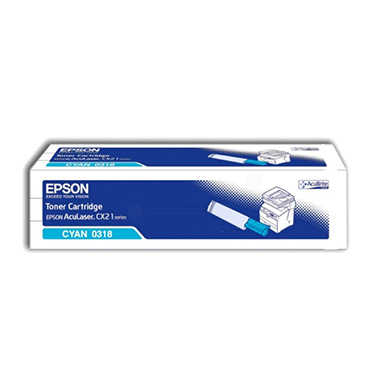 Epson C13S050318 Cyan Toner Cartridge (5,000 pages)