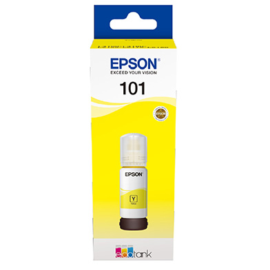 Epson C13T03V44A EcoTank 101 Yellow Ink Bottle (6,000 Pages)