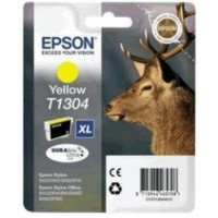 Genuine Epson Yellow T1304 Ink Cartridge (765 pages)