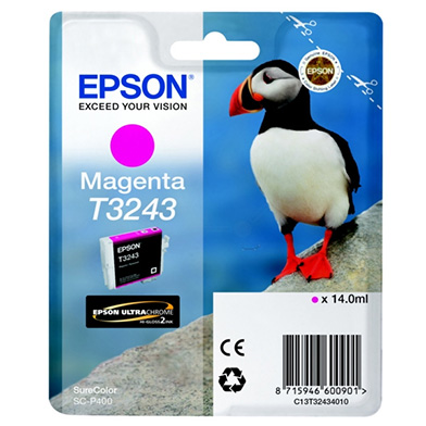Epson C13T32434010 Magenta Ink Cartridge (980 Pages)