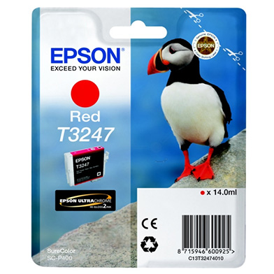 Epson C13T32474010 Red Ink Cartridge (980 Pages)