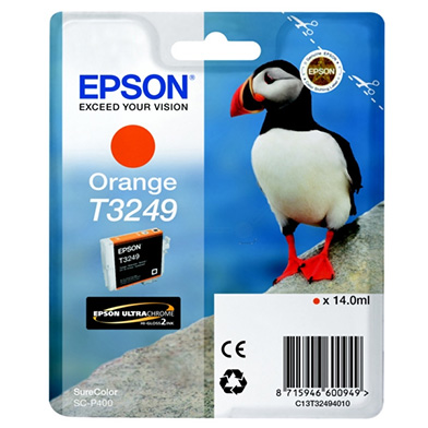 Epson C13T32494010 Orange Ink Cartridge (980 Pages)