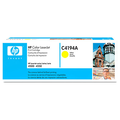 HP C4194A Yellow Toner Cartridge (6,000 pages)