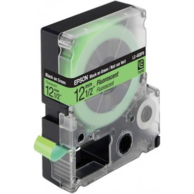 Epson C53S625413 Black/Green 6mm (9m) Tape
