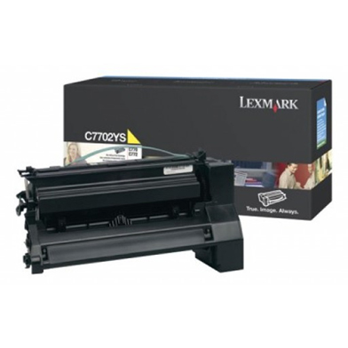 Lexmark C7702YS Yellow Toner Cartridge (6,000 Pages)