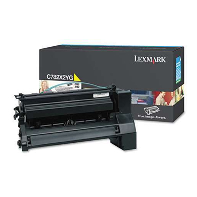 Lexmark C782X2YG Yellow Extra High Yield Toner Cartridge (15,000 Pages)