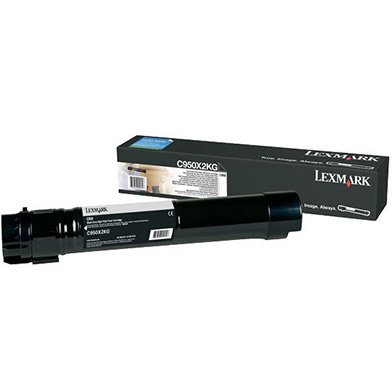 Lexmark C950X2KG Black Extra High Yield Toner Cartridge (32,000 pages)
