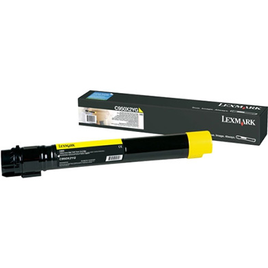 Lexmark C950X2YG Yellow Extra High Yield Toner Cartridge (22,000 pages)