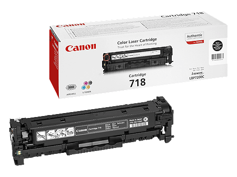 Black 718 Toner Cartridge (3,400 pages)