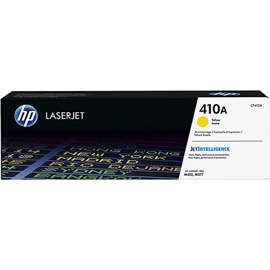 HP CF412A 410A Yellow Toner Cartridges (2,300 Pages)