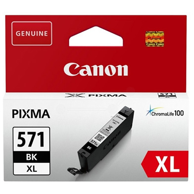 Canon 0331C001AA CLI-571XL High Yield Black Ink Cartridge (895 Pages)