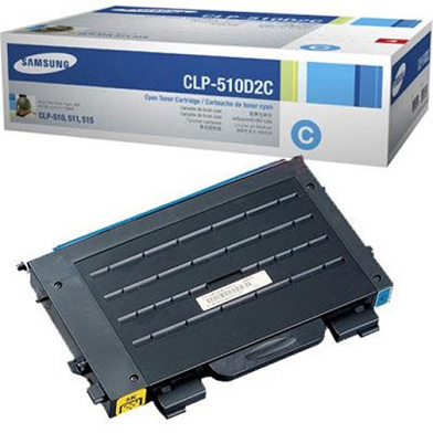 Samsung CLP-510D2C CLP-510D2C Cyan Toner Cartridge (2,000 pages)