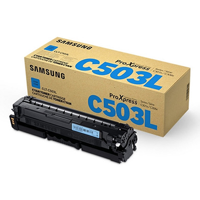 Samsung SU014A CLT-C503L Cyan Toner Cartridge (5,000 Pages)