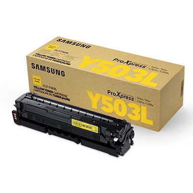 Samsung SU491A CLT-Y503L Yellow Toner Cartridge (5,000 Pages)