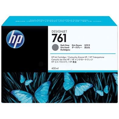 HP CM996A No. 761 Dark Grey Ink Cartridge (400ml)