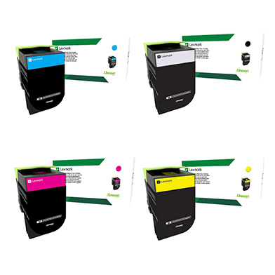 CX310 | CX410 Toner Pack CMY (2k) K (2.5k)