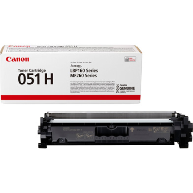 Canon 2169C002 051H High Yield Black Toner Cartridge (4,100 Pages)