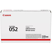 Canon 052 Black Toner Cartridge (3,100 Pages)