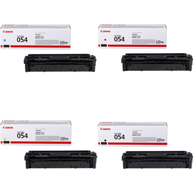 Canon  054 Toner Cartridge Value Pack CMY (1.2K Pages) K (1.5K Pages)