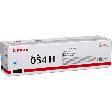 Canon 3027C002 054H Cyan Toner Cartridge (2,300 Pages)