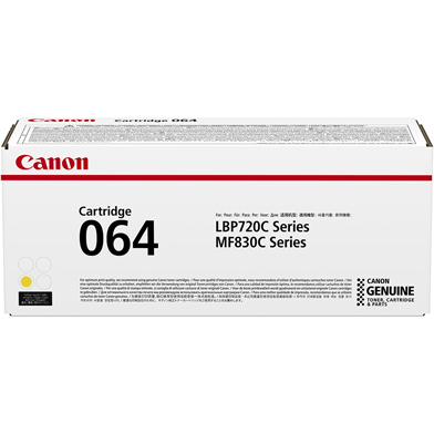 Canon 4931C001 064 Yellow Toner Cartridge (5,000 Pages)