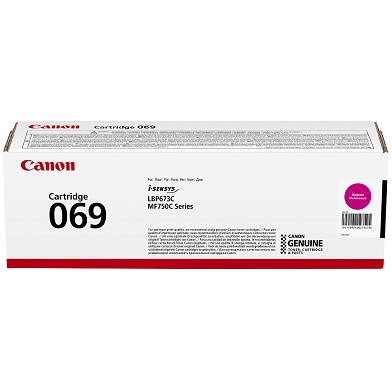 Canon 5092C002 069 Magenta Toner Cartridge (1,900 Pages)