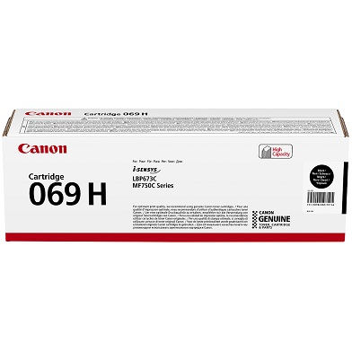 Canon 5098C002 069H High Capacity Black Toner Cartridge (7,600 Pages)