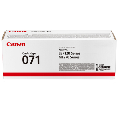 Canon 071 Black Toner Cartridge (1,200 Pages)