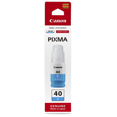 Canon 3400C001 GI-40C Cyan Ink Cartridge (7,700 Pages)