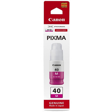Canon 3401C001 GI-40M Magenta Ink Cartridge (7,700 Pages)