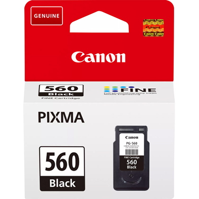 Canon 3713C001 PG-560 Black Ink Cartridge (180 Pages)