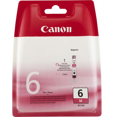 Canon 4707A002 BCI-6M Magenta Ink Cartridge (430 Pages)