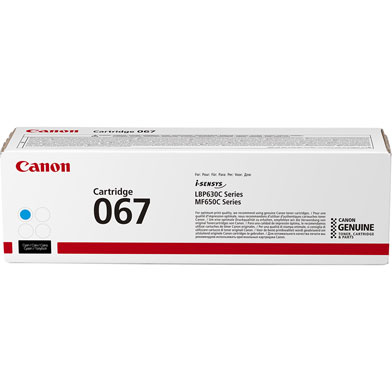 Canon 5101C002 067 Cyan Toner Cartridge (1,250 Pages)