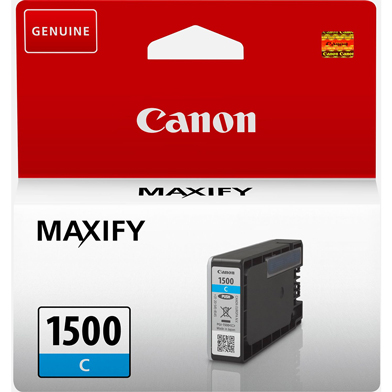 Canon 9229B001 PGI-1500C Cyan Ink Cartridge (300 Pages)
