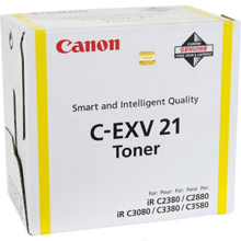 Canon 0455B002 C-EXV21 Yellow Toner Cartridge (14,000 Pages)