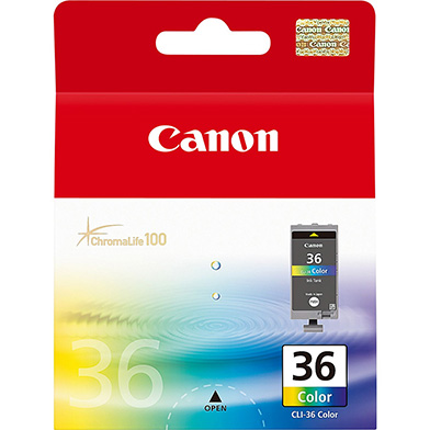 Canon 1511B001 CLI-36 CMY Ink Cartridge (249 Pages)