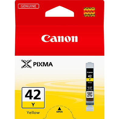 Canon 6387B001 CLI-42Y Yellow Ink Cartridge (284 Photos)