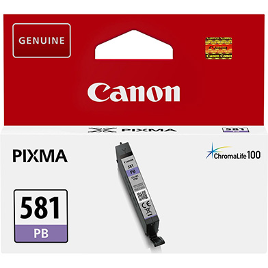 Canon 2107C001 CLI-581PB Photo Blue Ink Cartridge (1660 Pages)