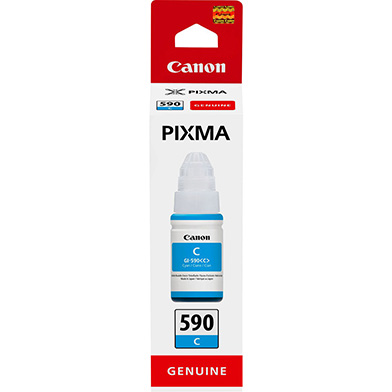 Canon 1604C001 GI-590 Cyan Ink Bottle (7,000 Pages)